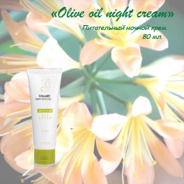 Olive oil night cream