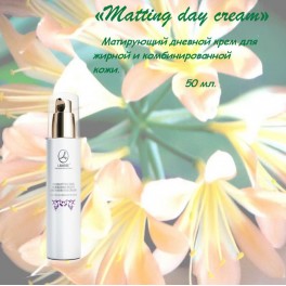 Matting day cream