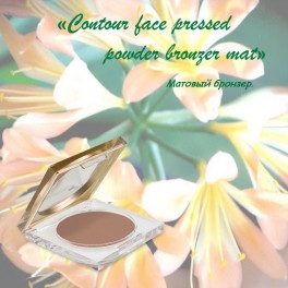 Contour face pressed powder bronzer mat